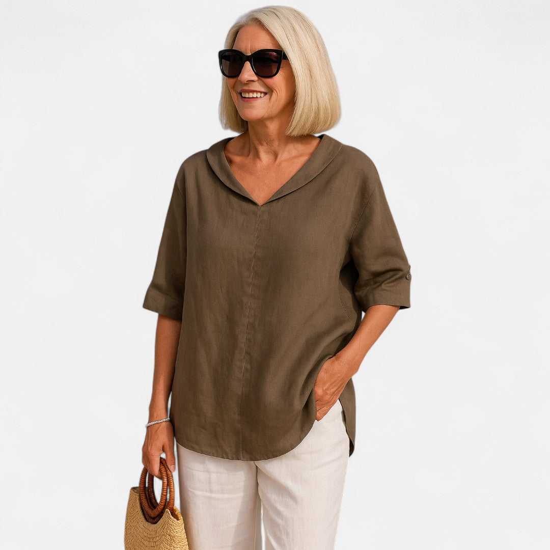 Essenza Edmonton™ | Blusa Larga e Leggera
