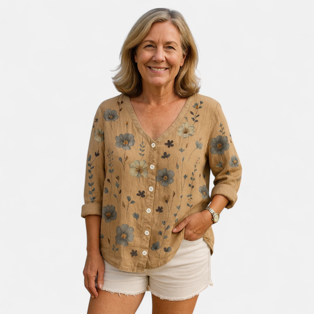 Essenza Edmonton™ | Top Floreale Loose-Fit