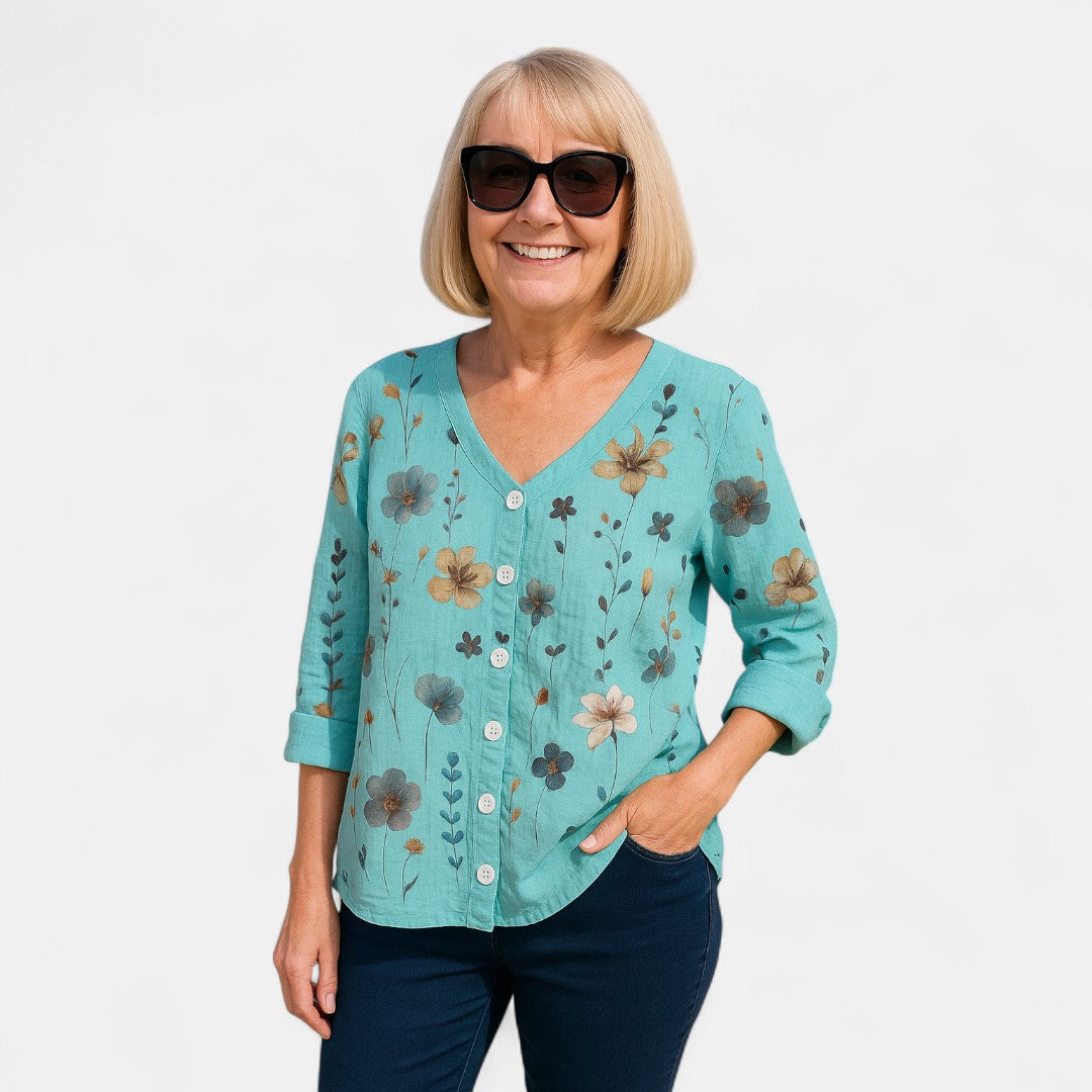 Essenza Edmonton™ | Top Floreale Loose-Fit