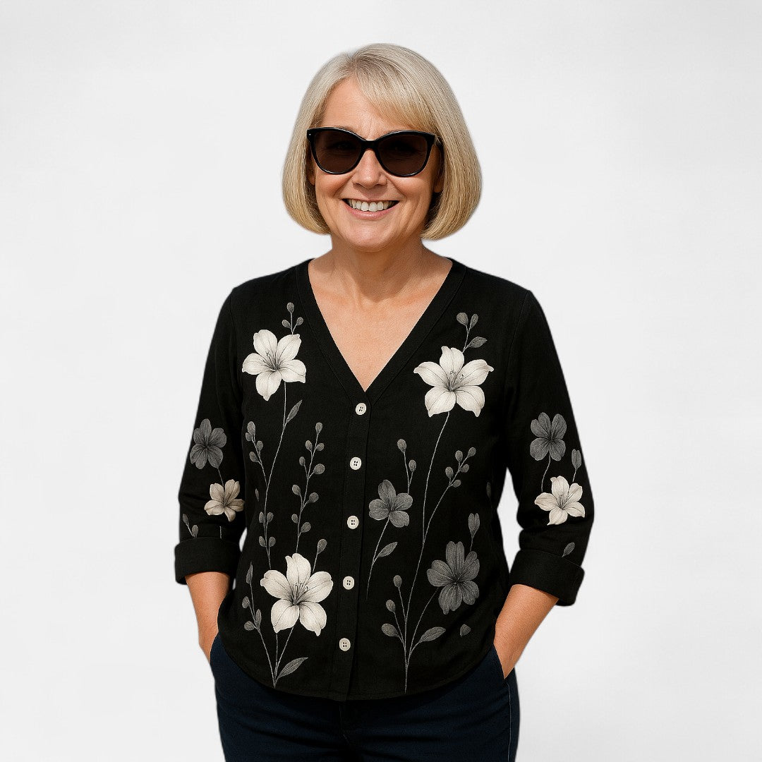 Essenza Edmonton™ | Top Floreale Loose-Fit