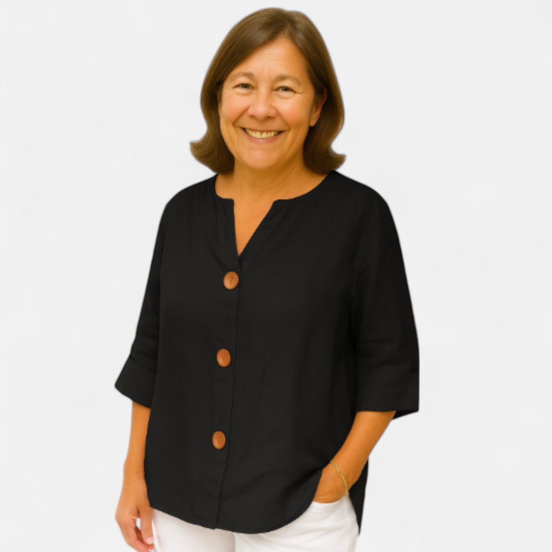 Essenza di Edmonton™ | Blusa Comoda a Taglio Largo