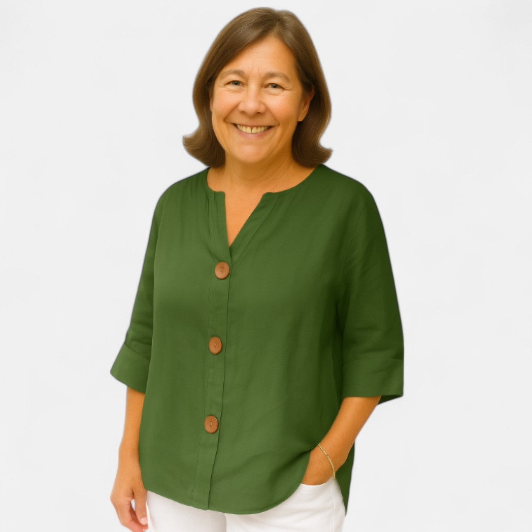 Essenza di Edmonton™ | Blusa Comoda a Taglio Largo
