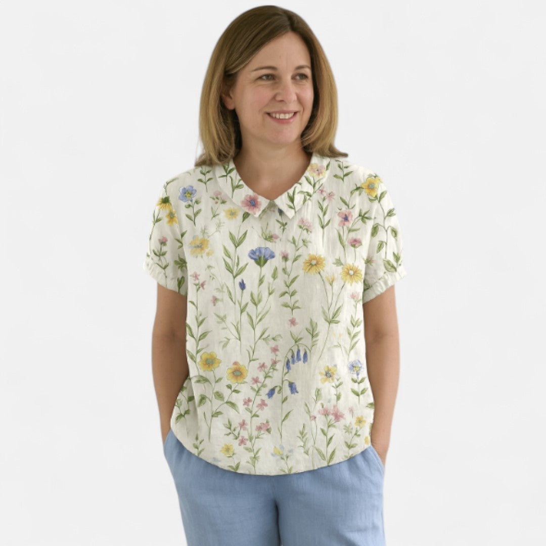 Edmonton Essence™ | Blusa con Stampa Floreale