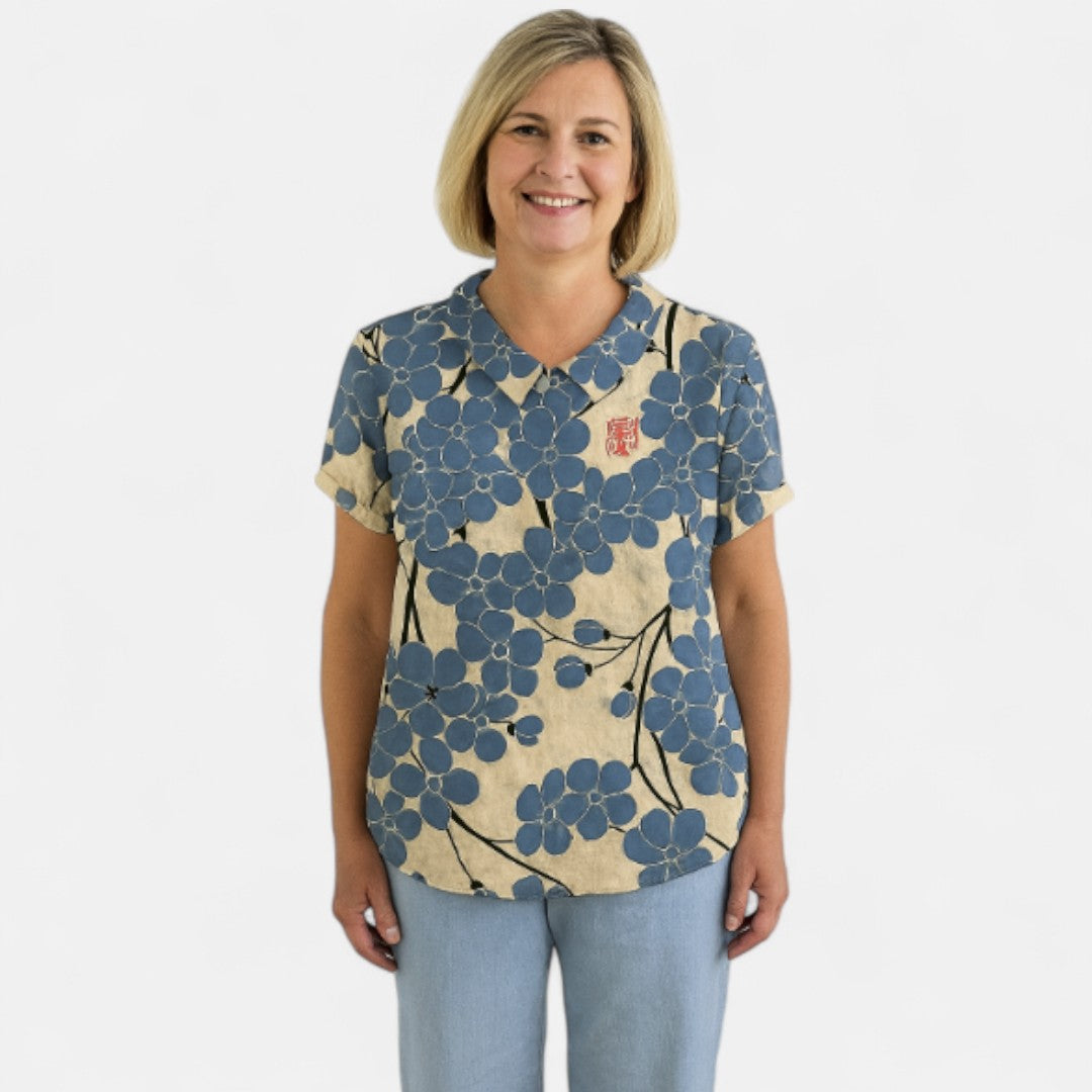 Edmonton Essence™ | Blusa con Stampa Floreale