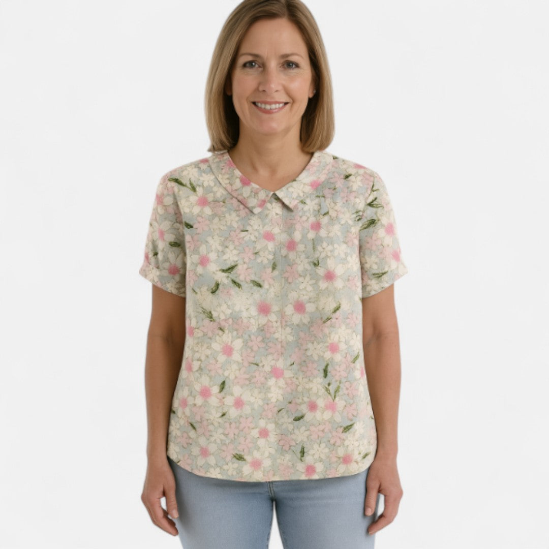 Edmonton Essence™ | Blusa con Stampa Floreale