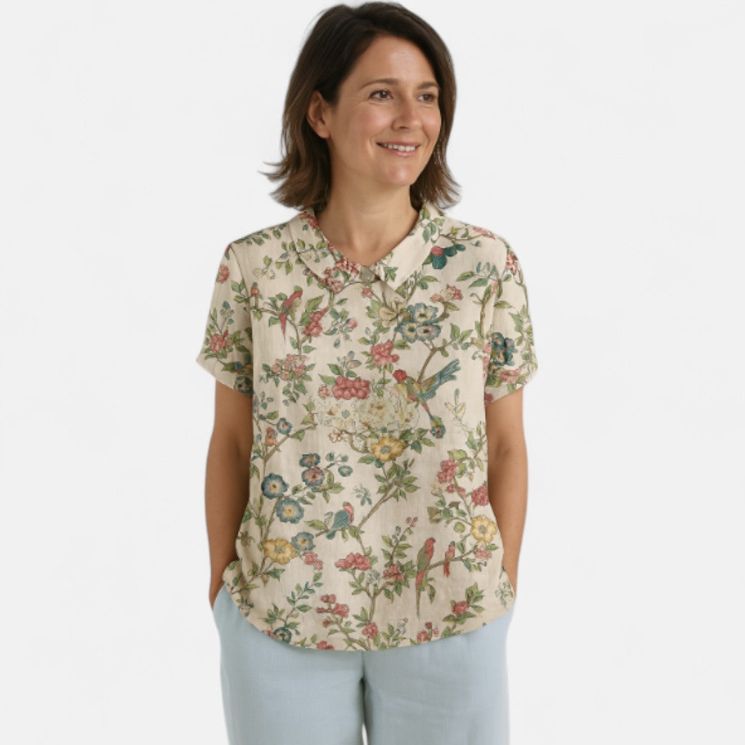 Edmonton Essence™ | Blusa con Stampa Floreale