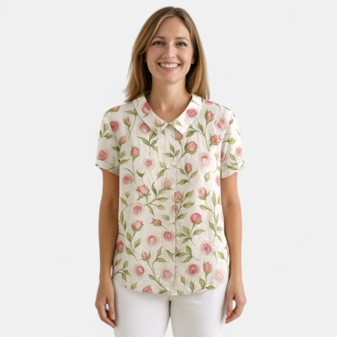 Edmonton Essence™ | Blusa con Stampa Floreale