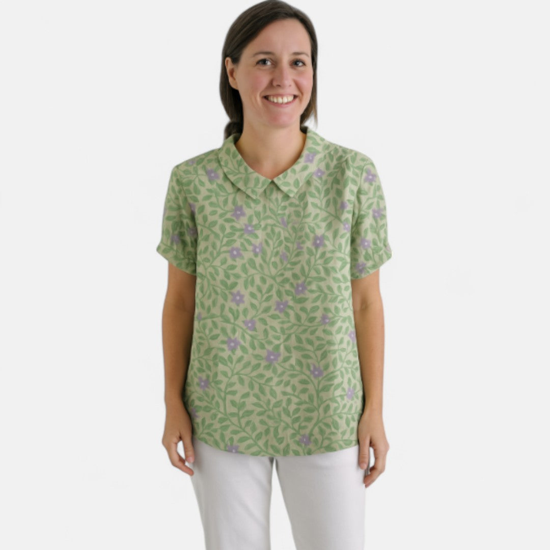 Edmonton Essence™ | Blusa con Stampa Floreale