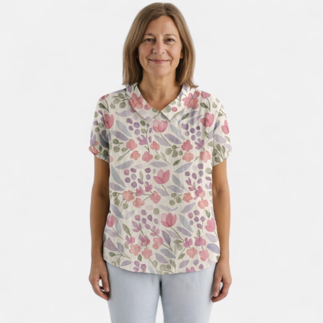 Edmonton Essence™ | Blusa con Stampa Floreale