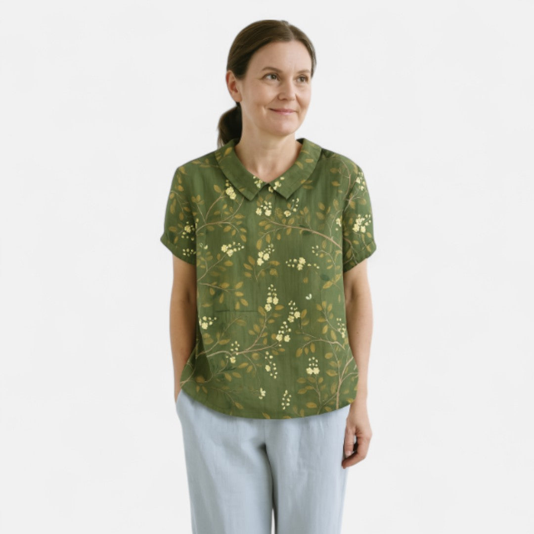 Edmonton Essence™ | Blusa con Stampa Floreale