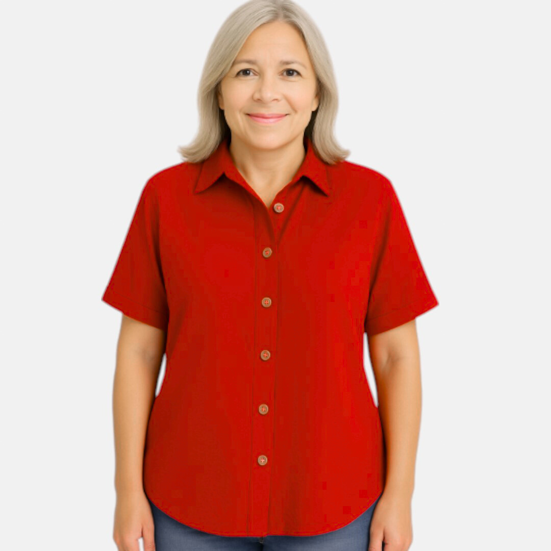 Essenza di Edmonton™ | Camicia in Lino con Bottoni