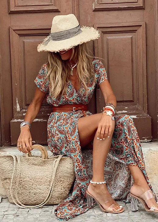 Fayette | Abito Maxi Boho dal Fascino Libero e Fluttuante