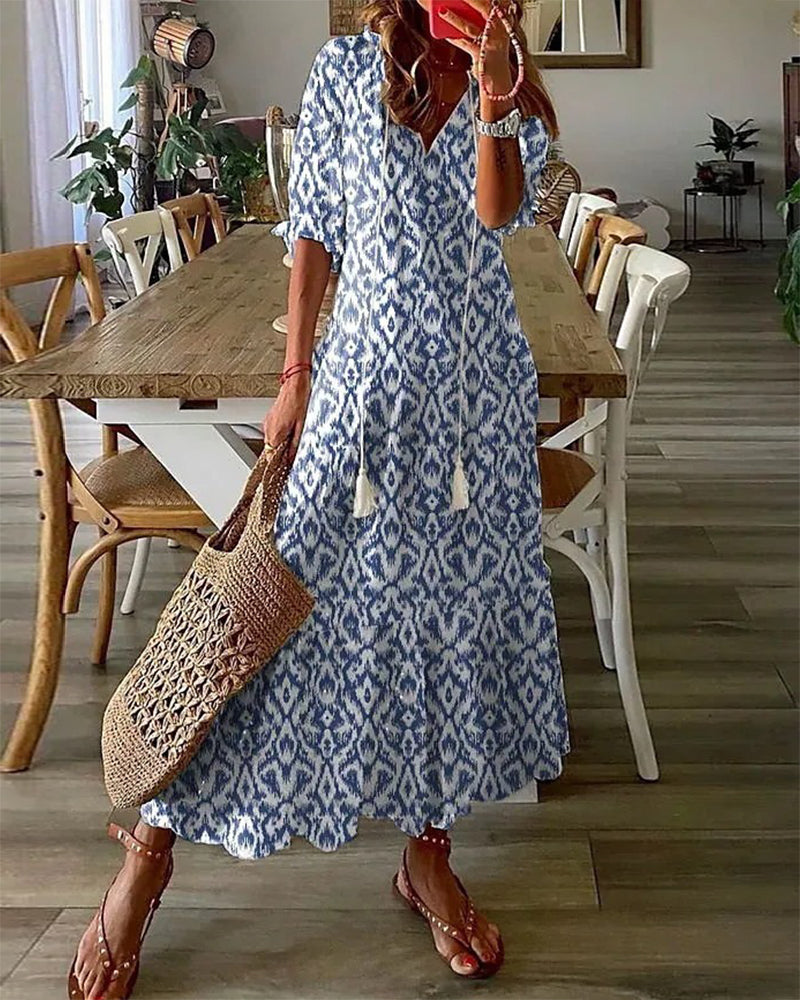 Dianna™ - Vestito Boho con Copertura per Pancia