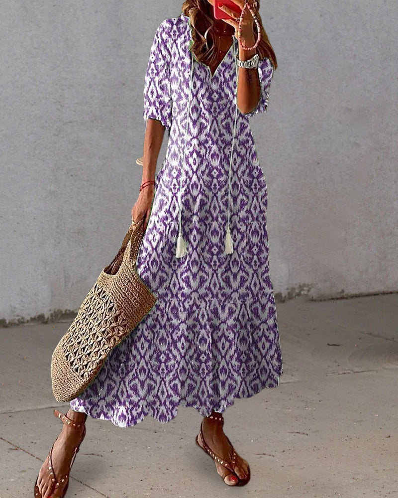 Dianna™ - Vestito Boho con Copertura per Pancia