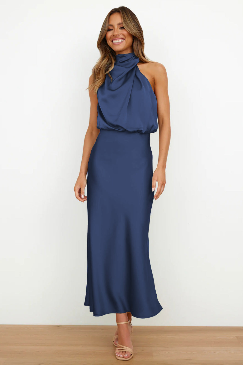 Verona | Abito Elegante con Dettaglio Drappeggiato