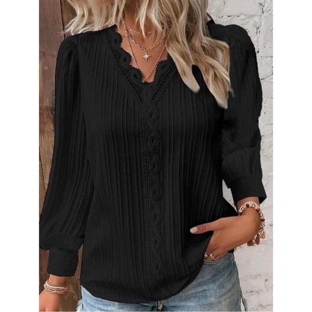 Camillia™ - Blusa Elegante con Pieghe