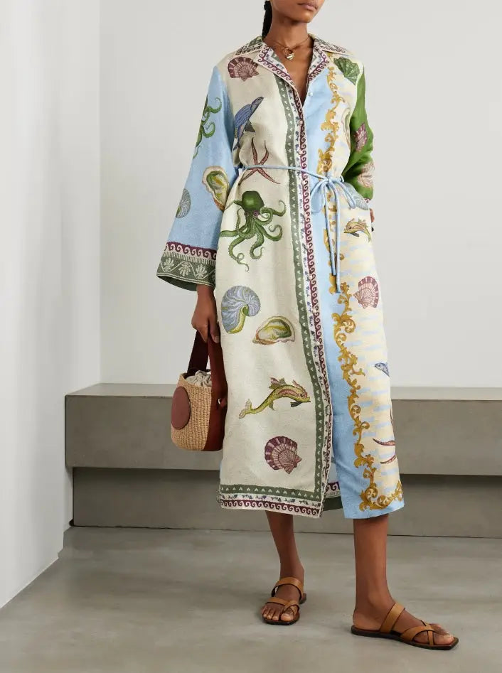Nadine | Maxi Abito Fresco e Versatile