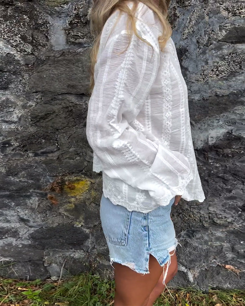 Kathlyn™ - Polo Shirt con Bottoni