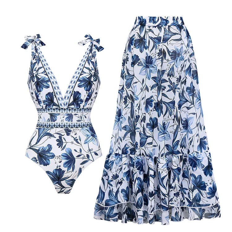 Alice – Completo Mare 2 Pezzi (Blu Reale)