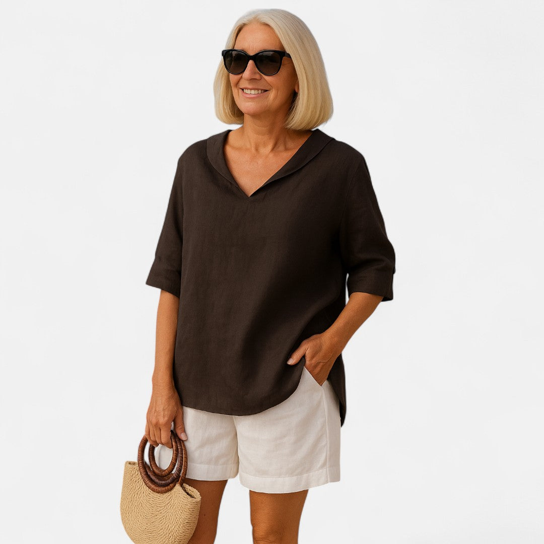 Essenza Edmonton™ | Blusa Larga e Leggera