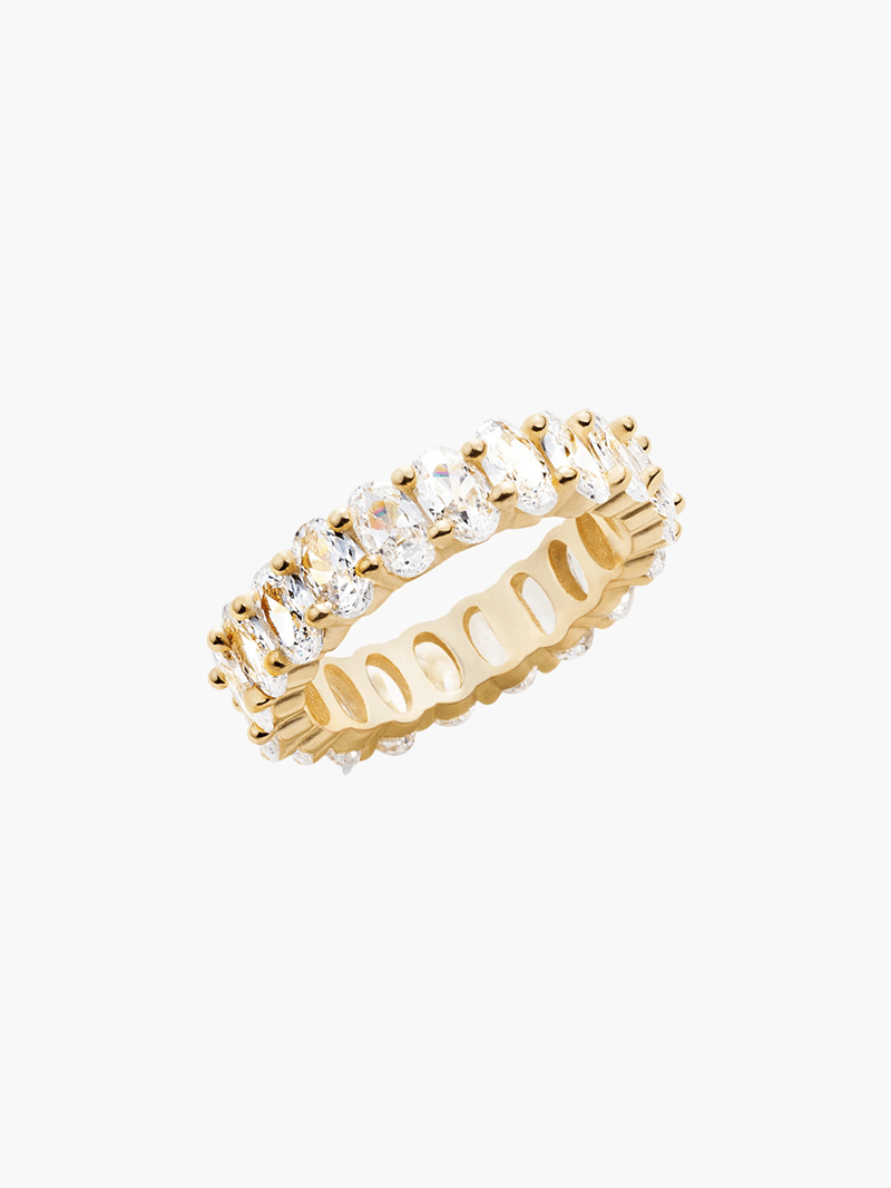 Anello di taglio ovale