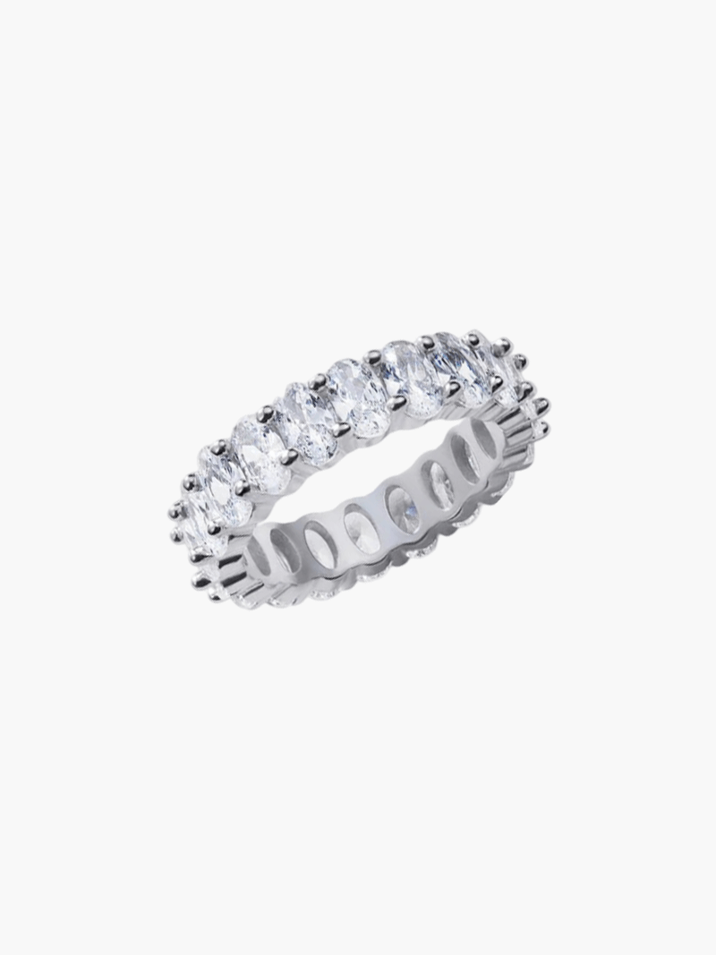 Anello di taglio ovale