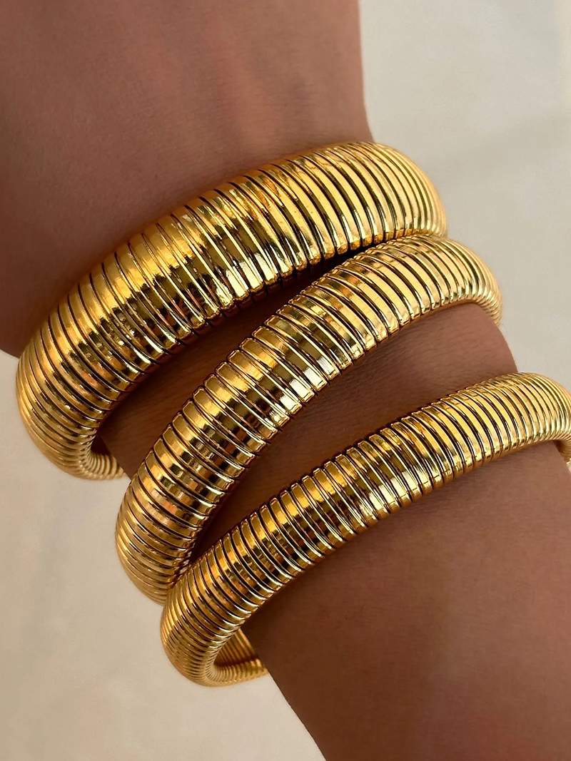Bracciale rigato