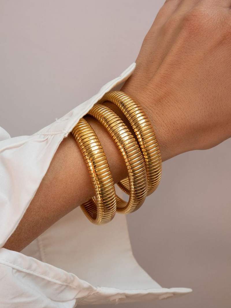 Bracciale rigato