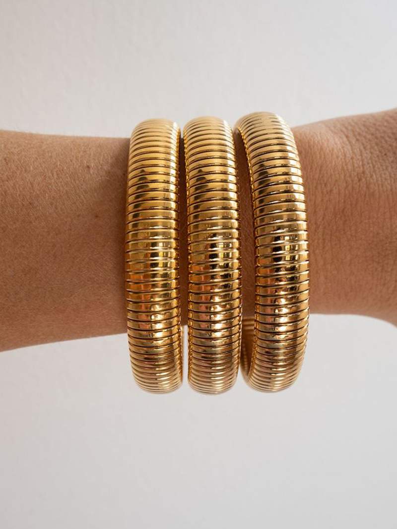 Bracciale rigato