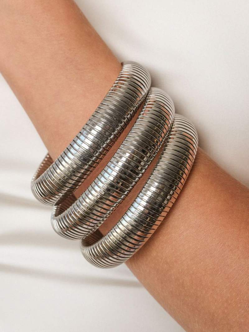 Bracciale rigato