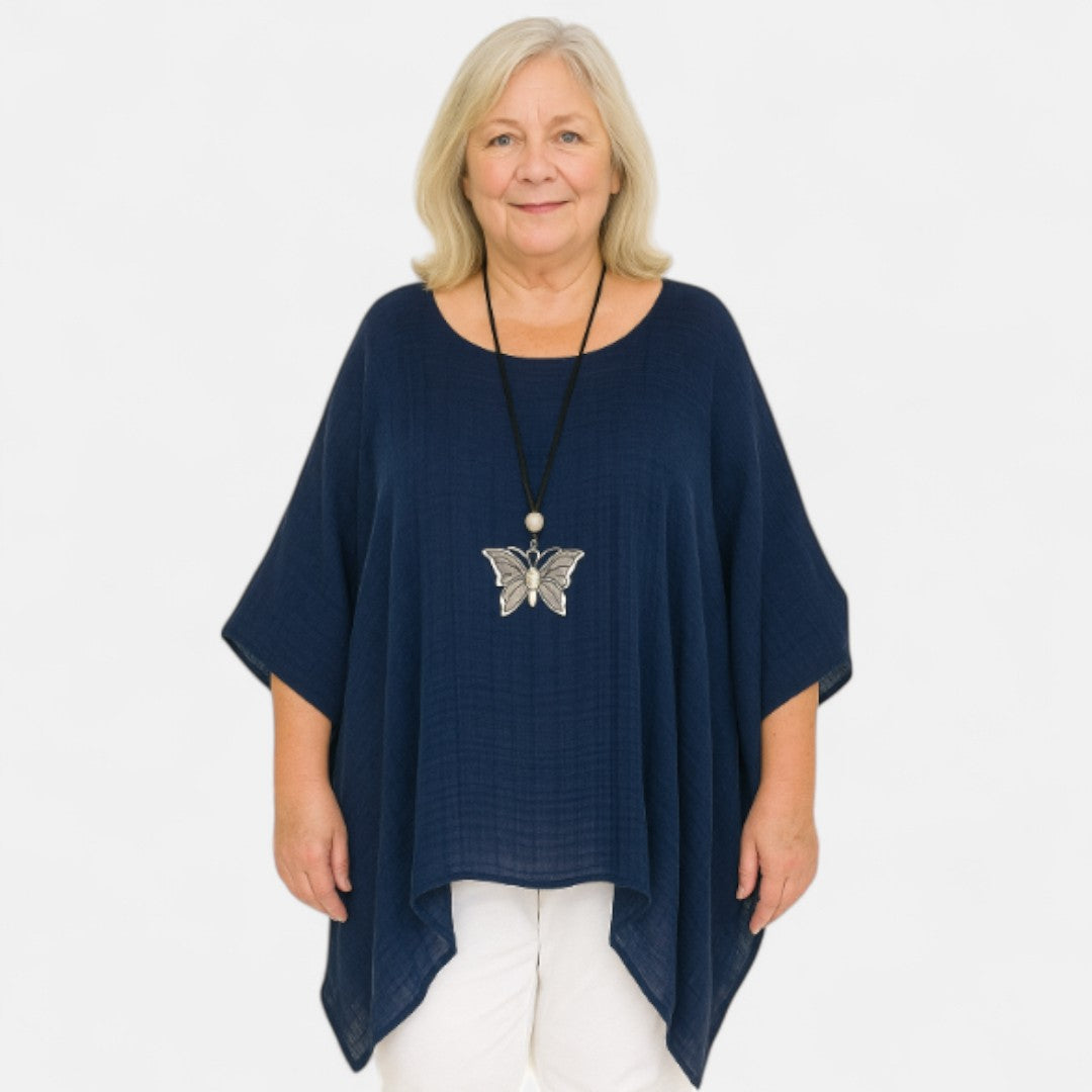 Essenza Edmonton™ | Top in Cotone Oversize
