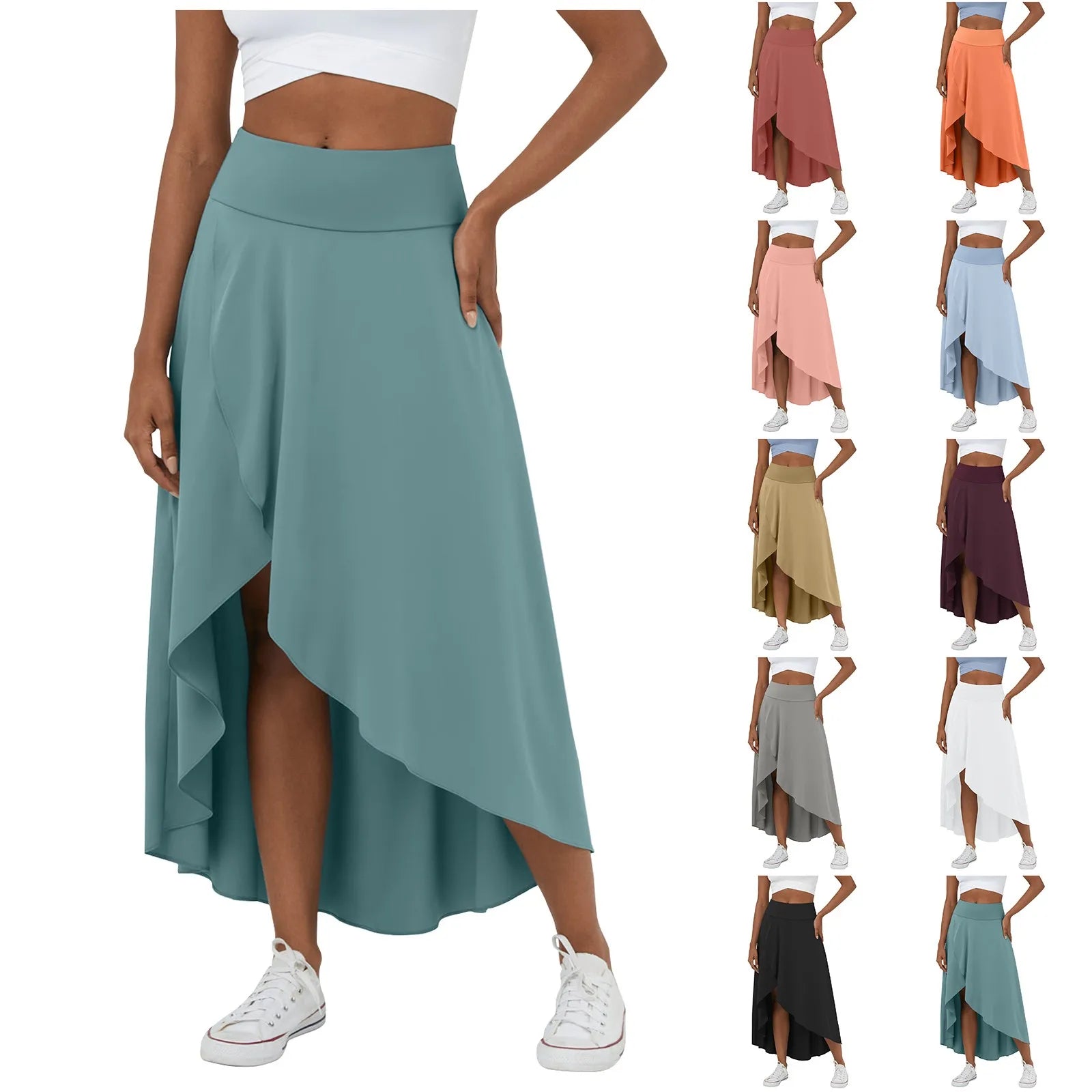 Natalia | Gonna Maxi con Spacco per Libertà & Eleganza