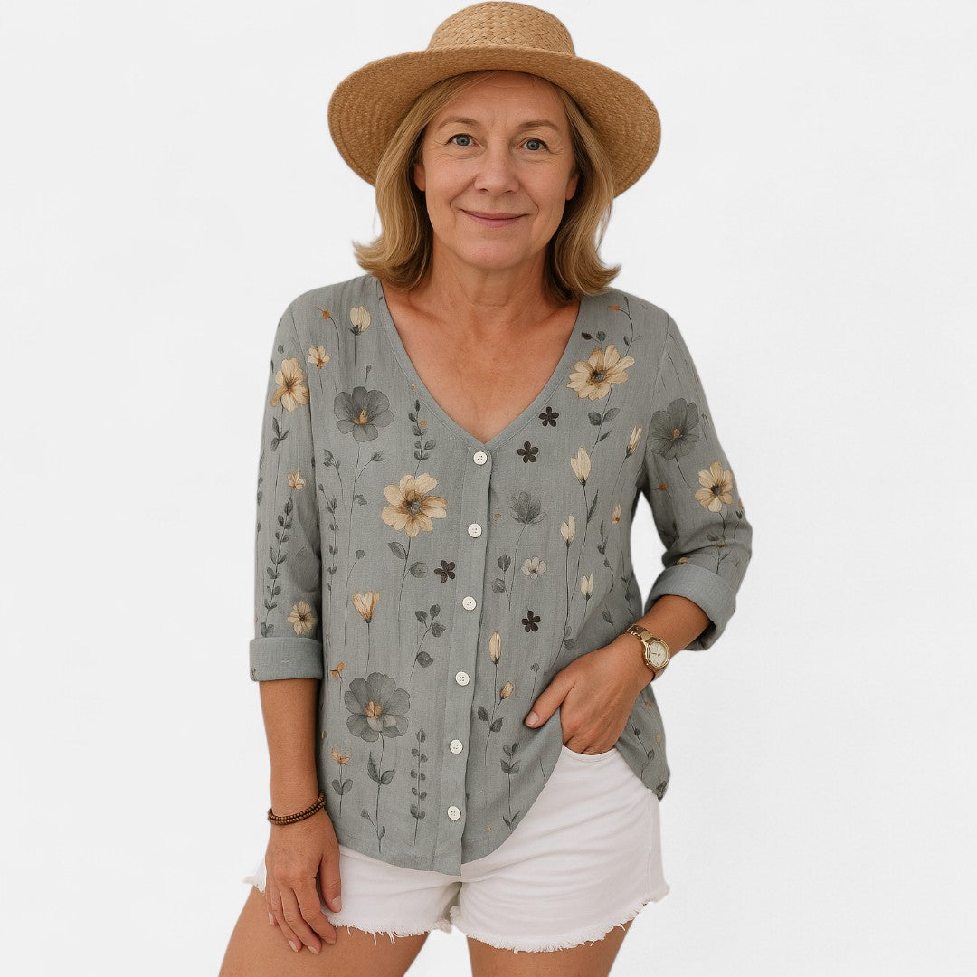 Essenza Edmonton™ | Top Floreale Loose-Fit