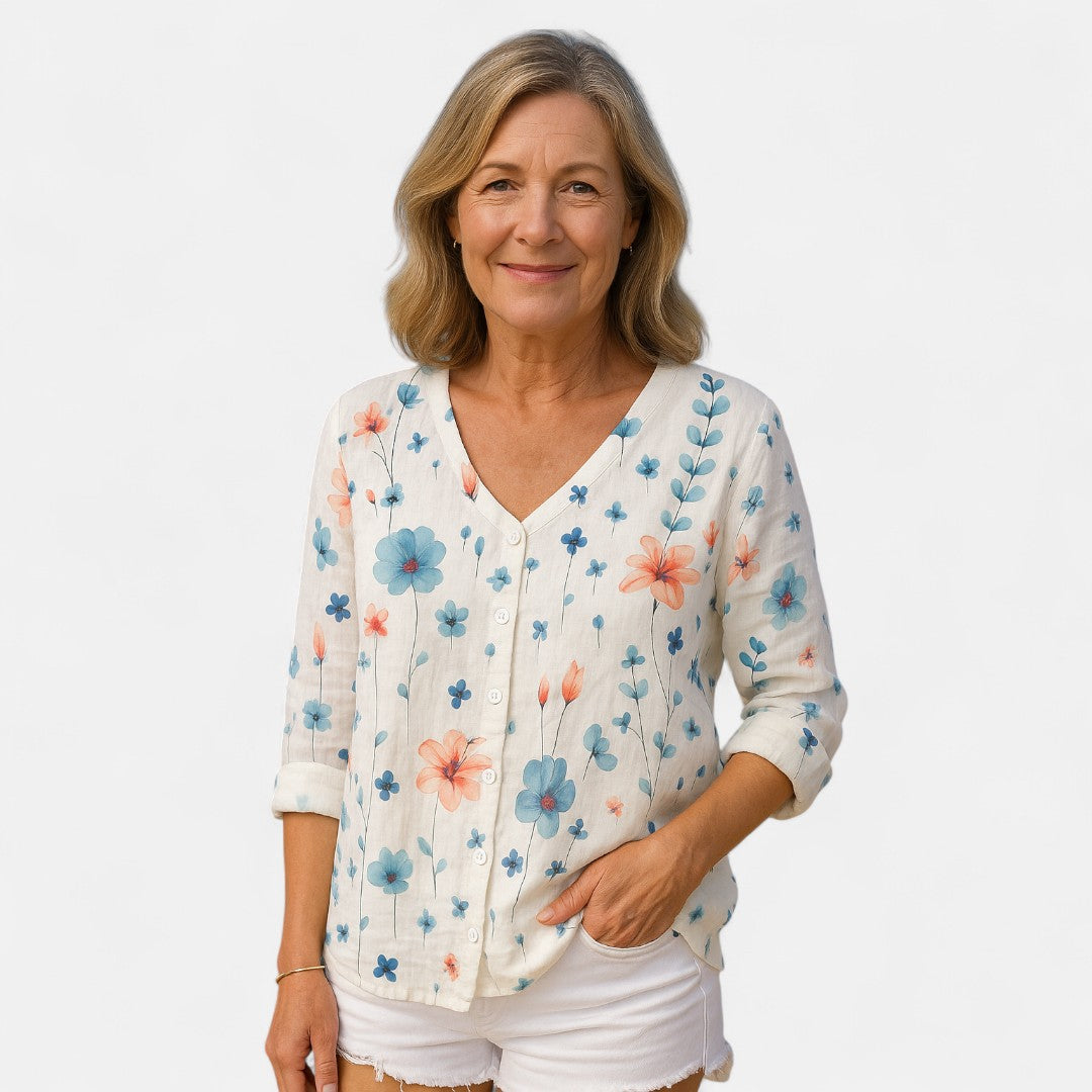 Essenza Edmonton™ | Top Floreale Loose-Fit