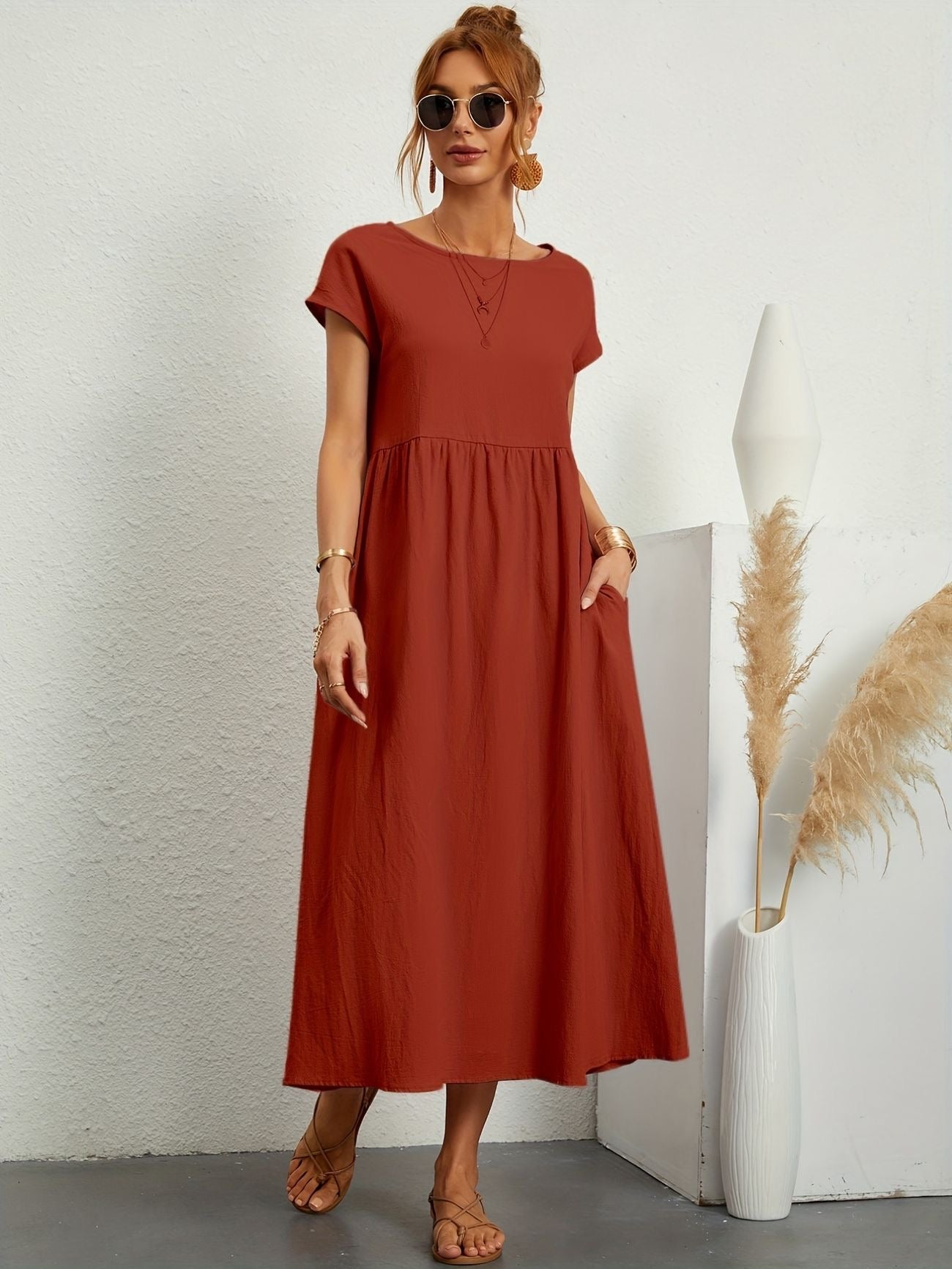 Caroline™ - Abito Casual Elegante