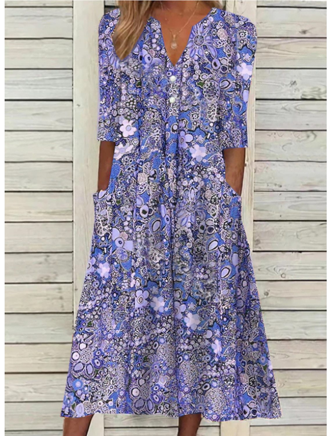 Giulia | Abito con Copertura Elegante e Tocco Boho-Chic
