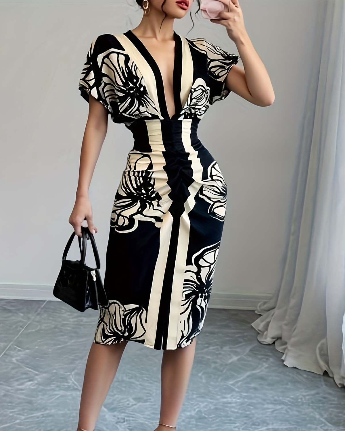 Hodiah™ | Abito Plissettato Chic