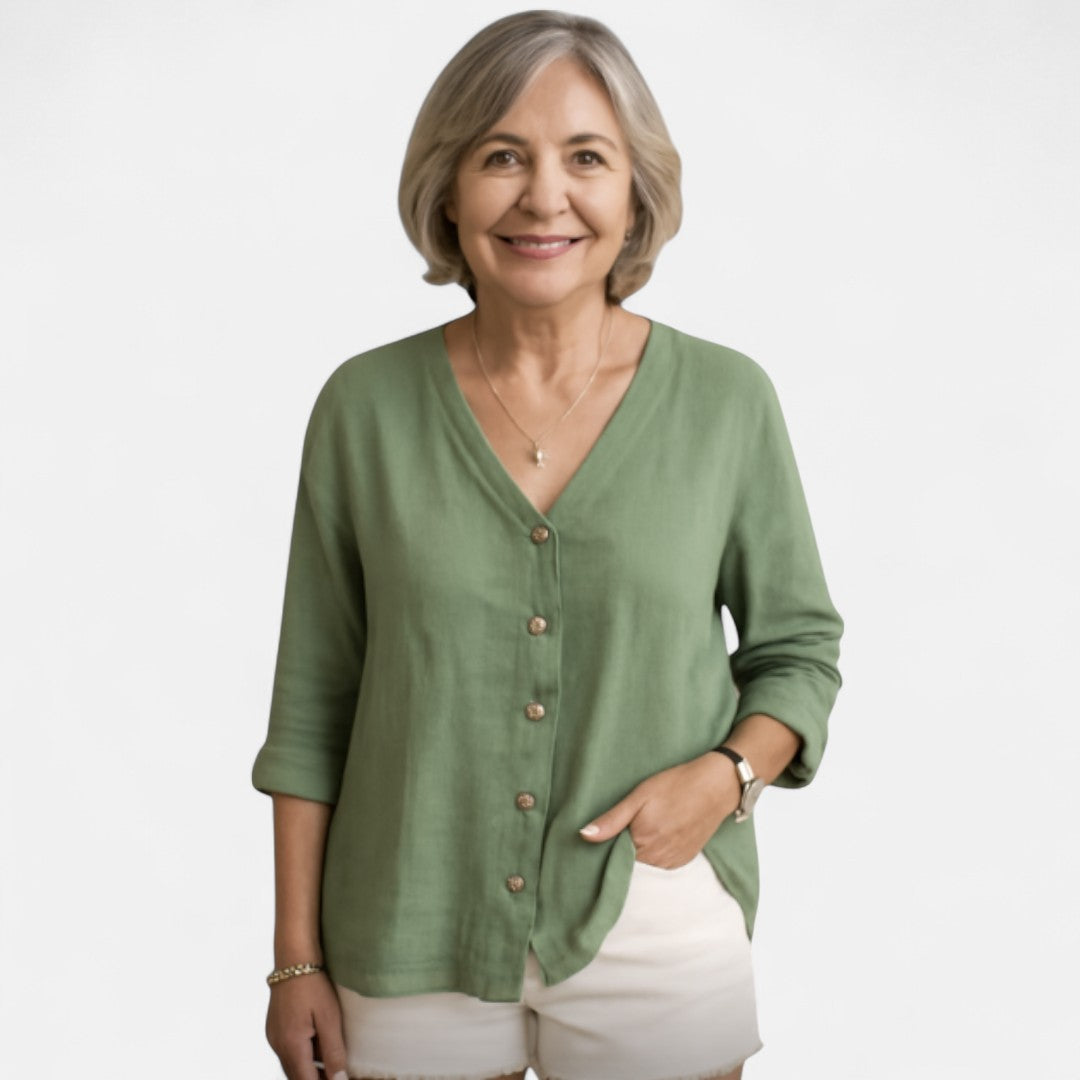 Essenza di Edmonton™ | Elegante Blusa Leggera