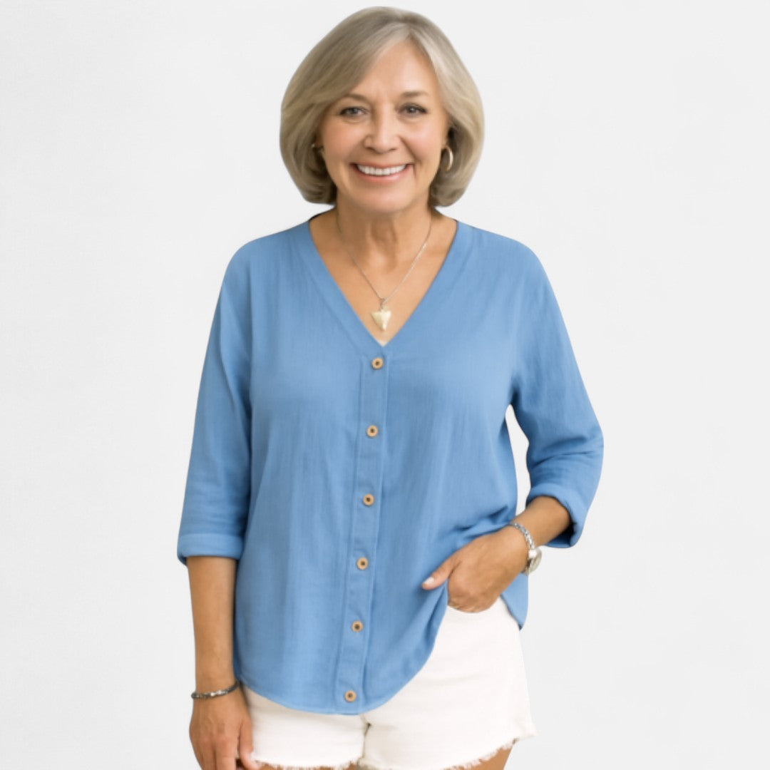 Essenza di Edmonton™ | Elegante Blusa Leggera