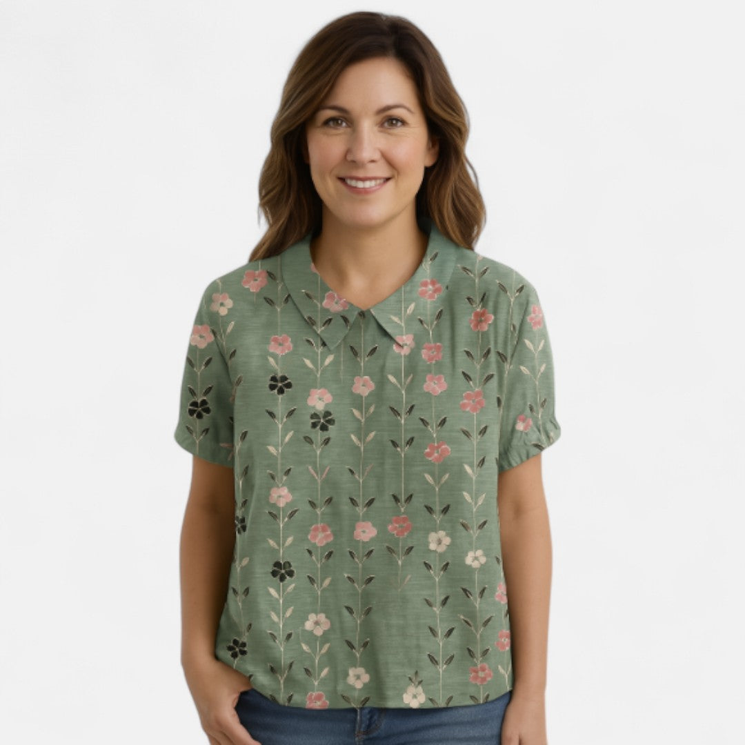 Edmonton Essence™ | Blusa con Stampa Floreale