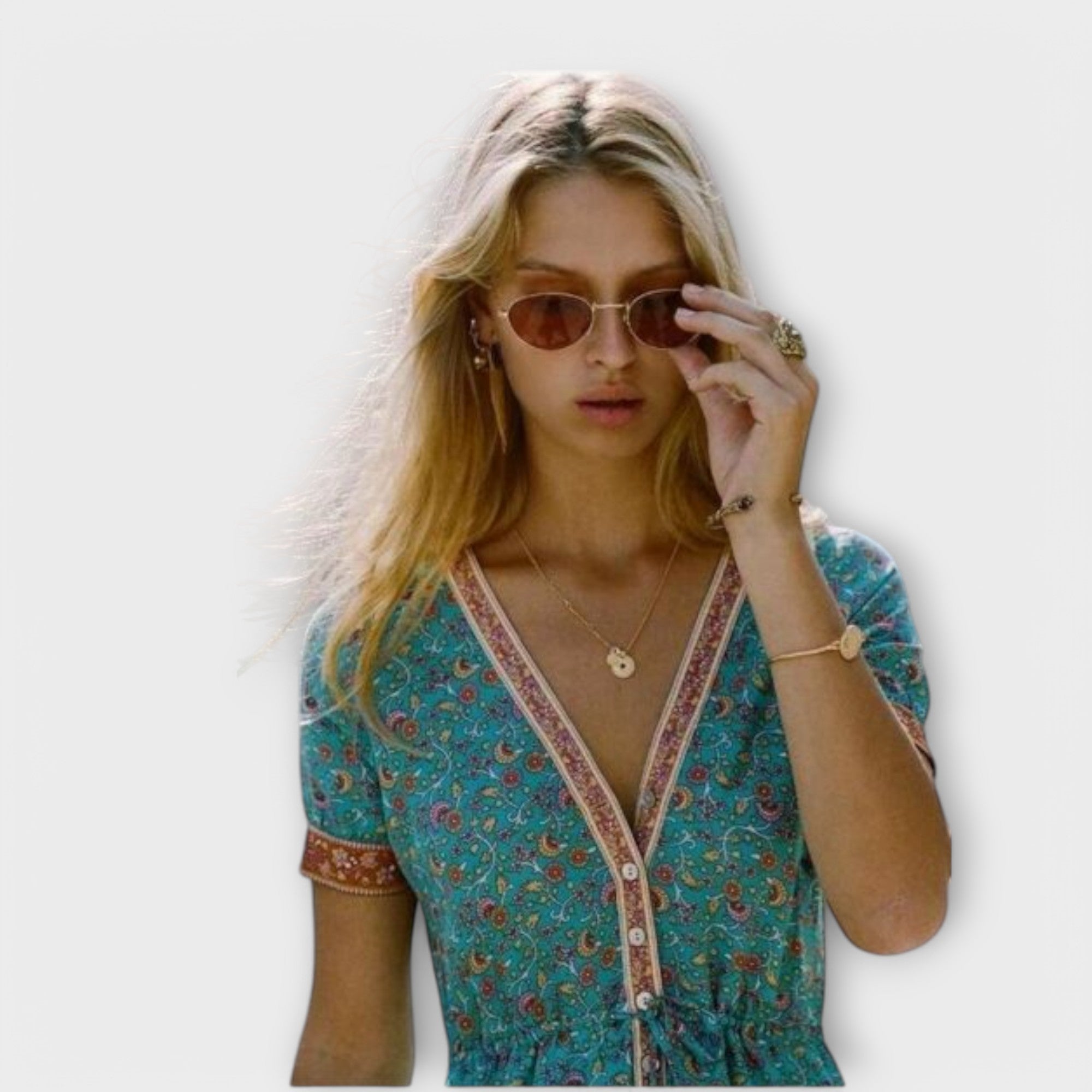Alexandra - Vestito Midi Boho