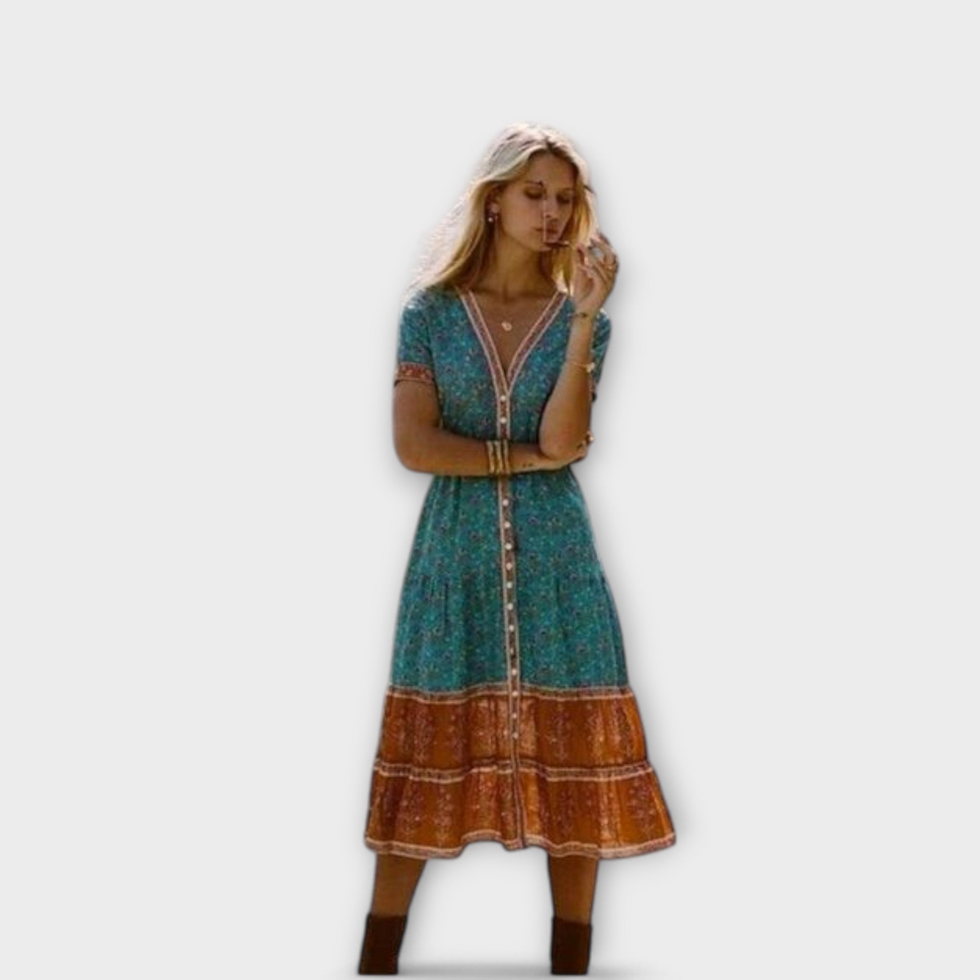 Alexandra - Vestito Midi Boho
