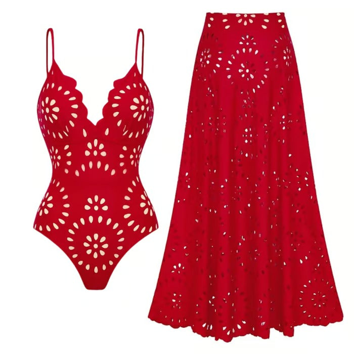 Alice – Completo Mare 2 Pezzi (Rosso)