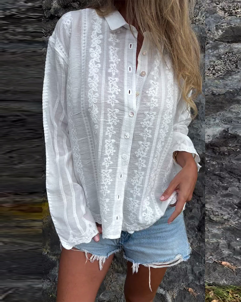 Kathlyn™ - Polo Shirt con Bottoni