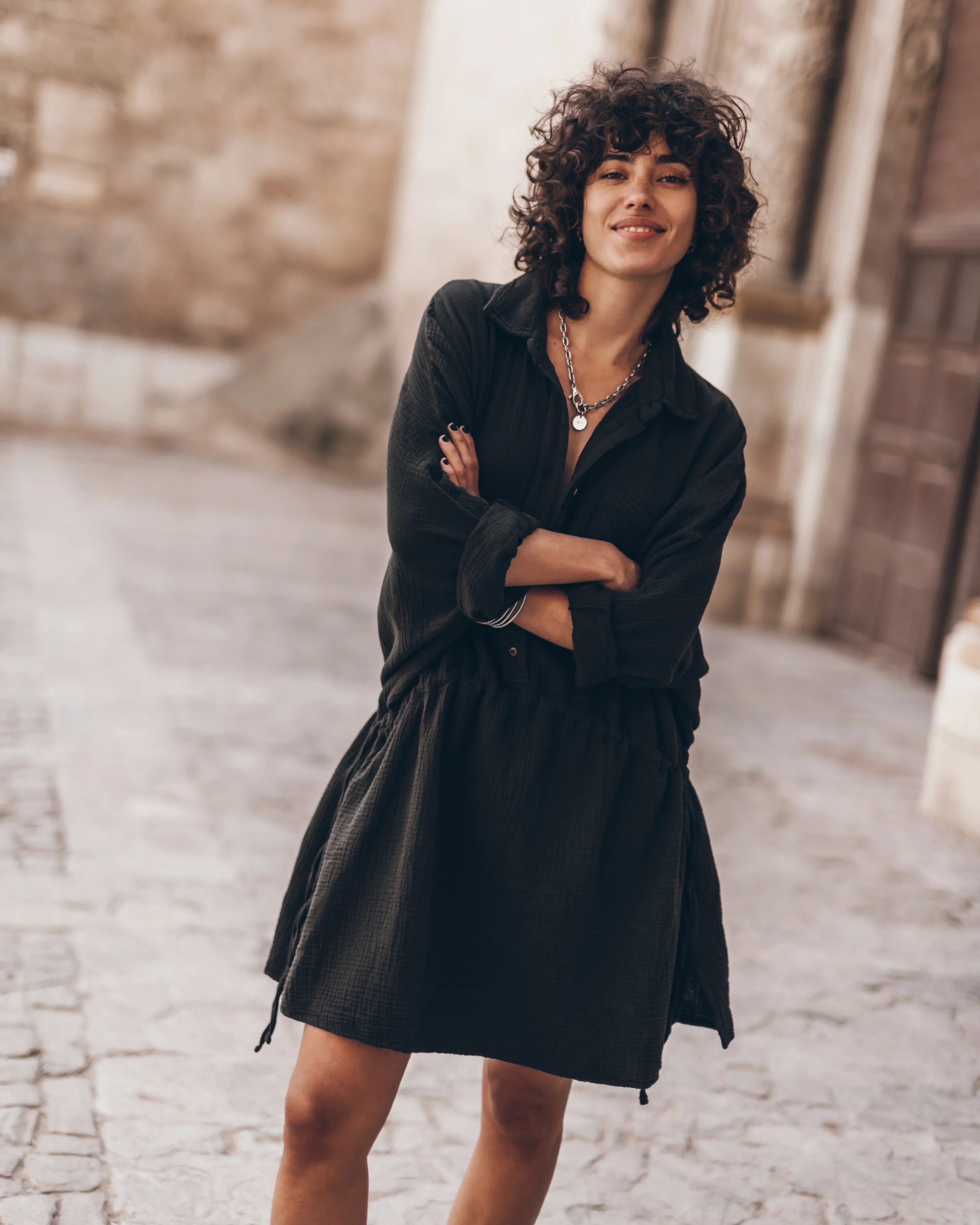 Quinn™ - Abito Camicia Classico