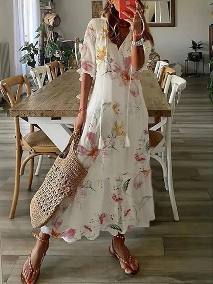 Dianna™ - Vestito Boho con Copertura per Pancia