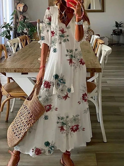 Dianna™ - Vestito Boho con Copertura per Pancia